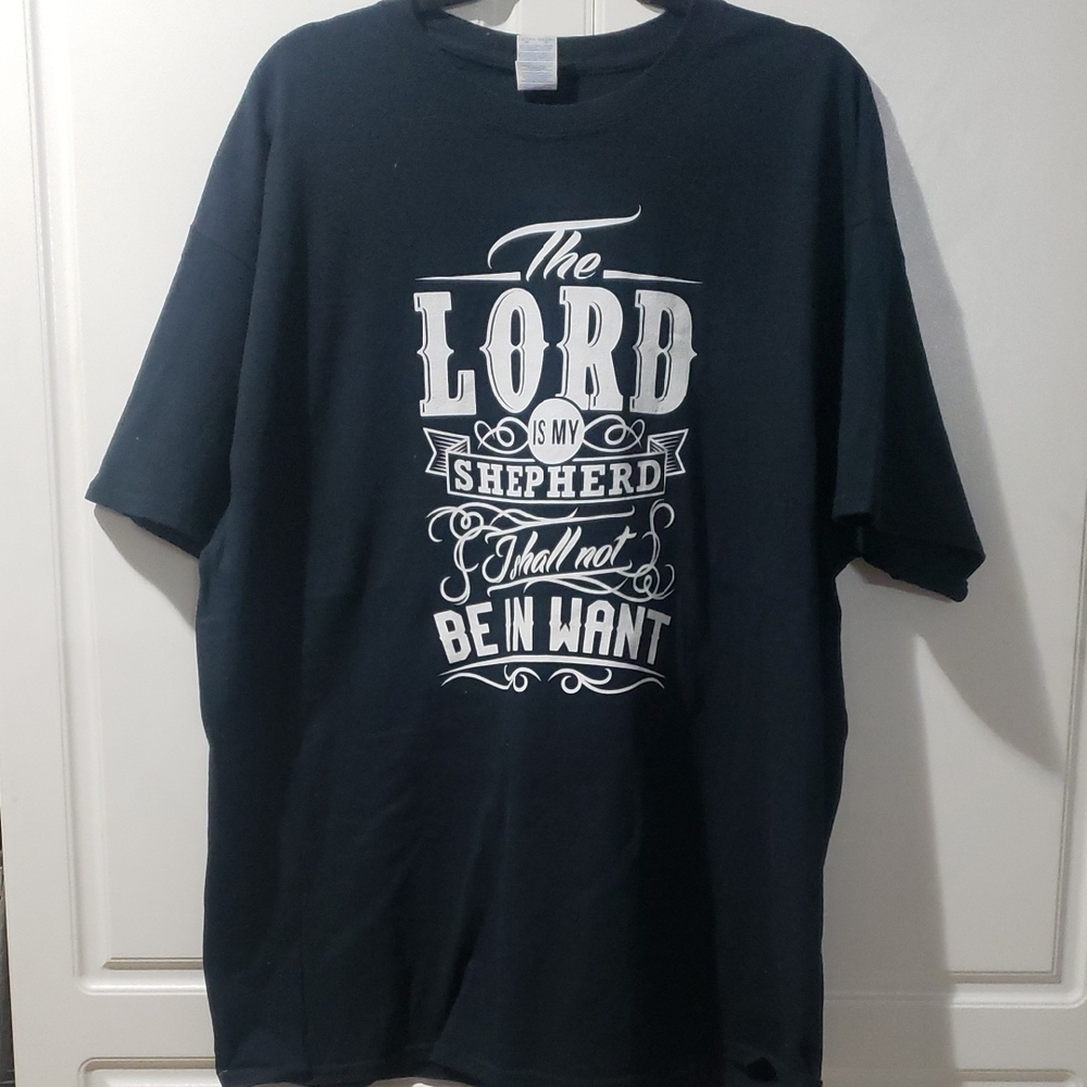 The Lord is my shepard  men's shirt